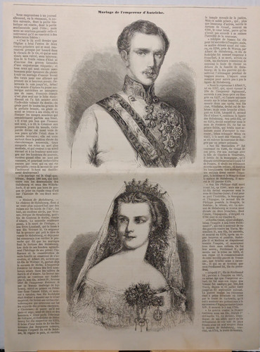 Stampa antica 1854 - , francesco