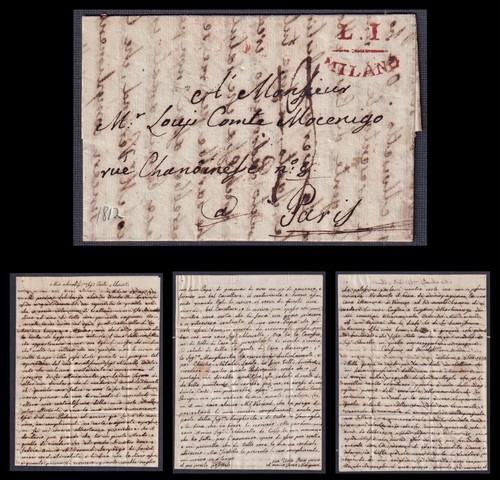 1812 lettera aristocratica - 1812,