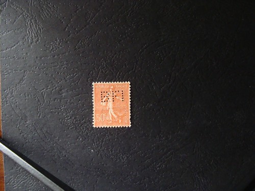 Francia perfin bfi - perfin, della