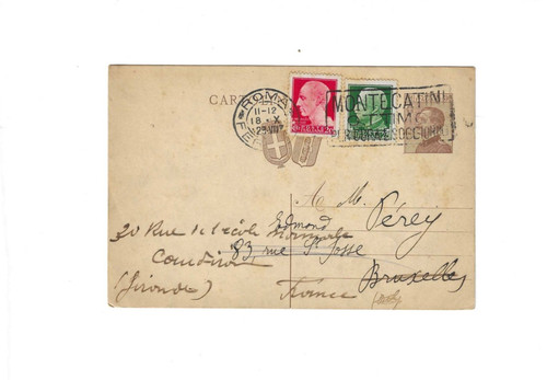 Italia 1929 cartolina - 1929, postale