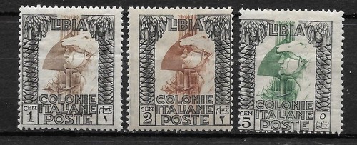 Colonia italiana libia - libia, 1921