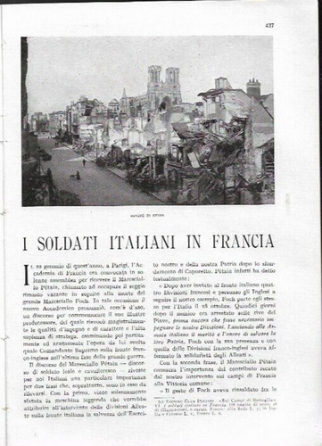 Soldati italiani francia - i,