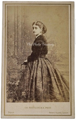 Cdv adelina patti - cdv,